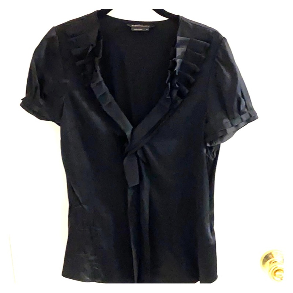 BCBGMaxAzria Silk Blouse